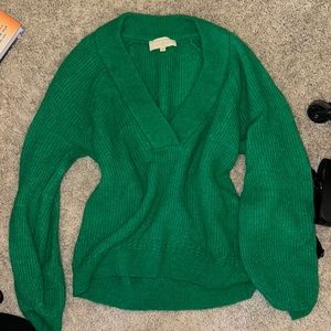 Sezane Green Sweater